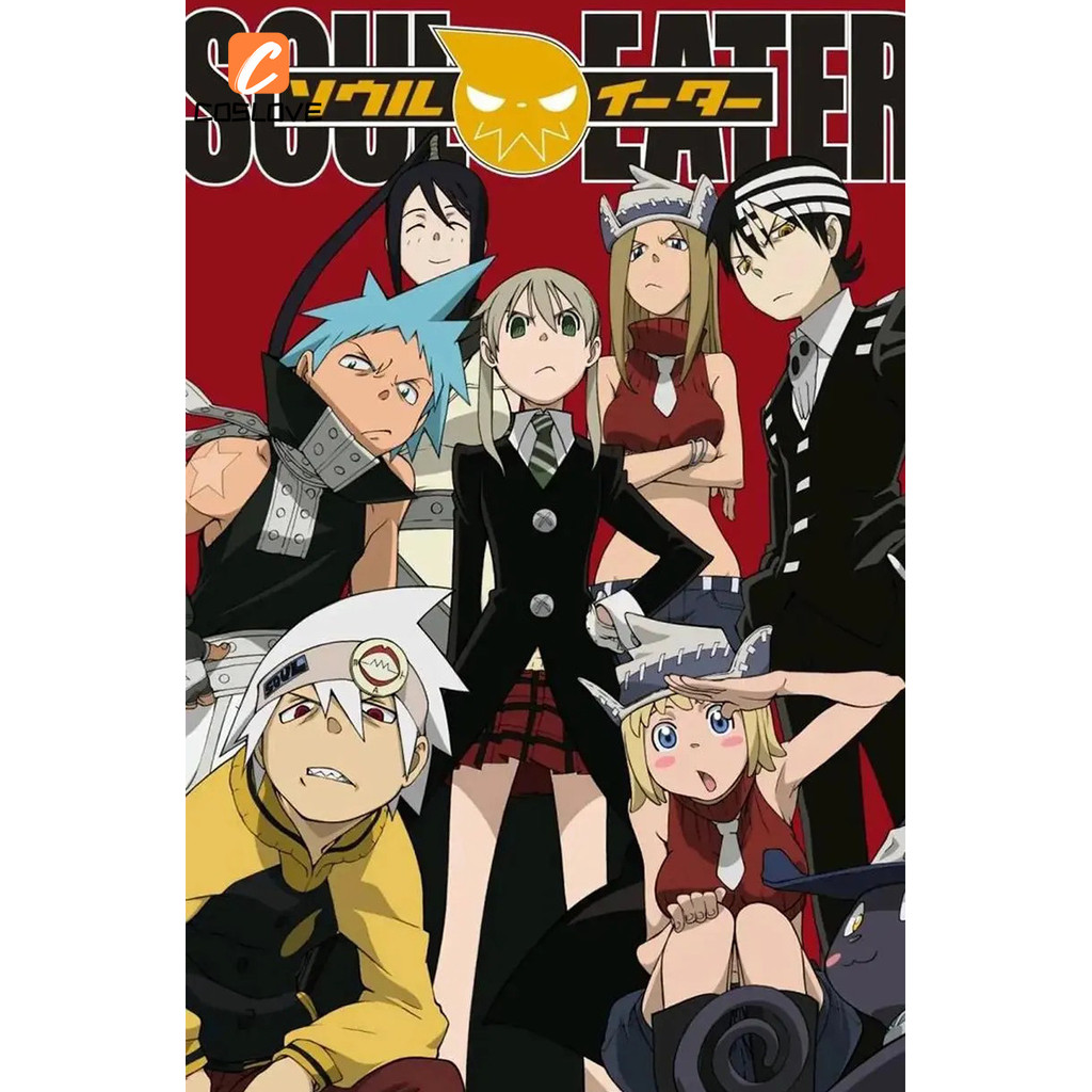 Trang Phục Cosplay Maka Soul Eater Hoàn Chỉnh, Dành Cho Nữ, Màu Đen, Phù Hợp Tiệc Giáng Sinh