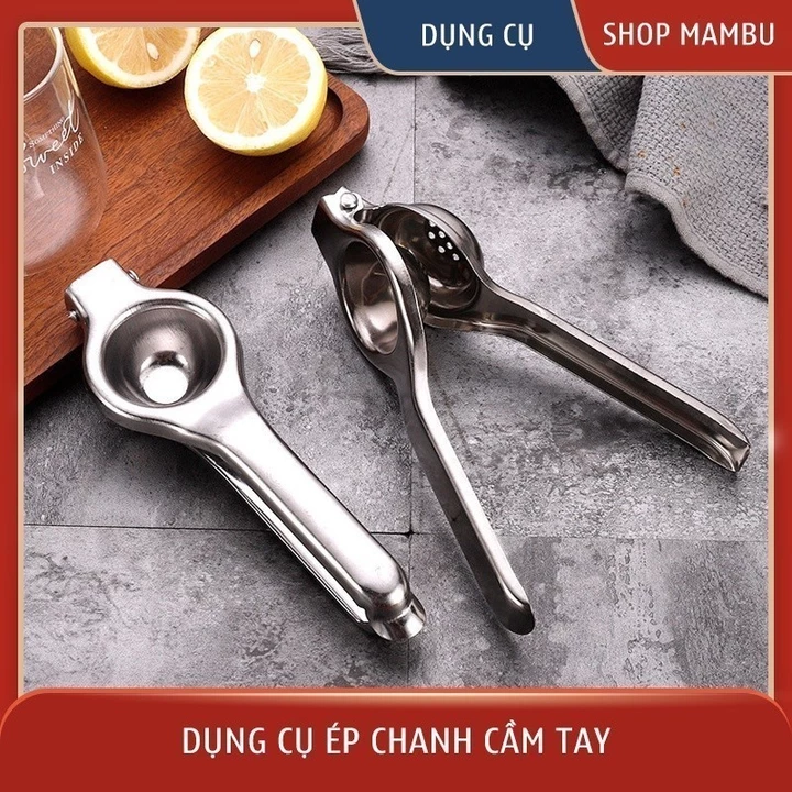 [ Sỉ ] Dụng cụ ép chanh inox - Dụng cụ pha trà chanh, đồ gia dụng tiện ích - Thiết bị máy móc pha chế