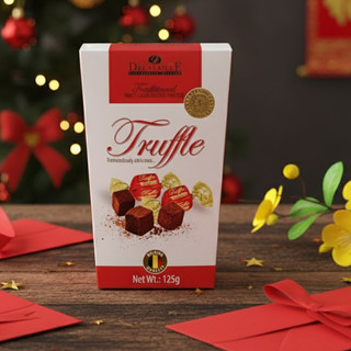 (Chỉ Giao Hỏa Tốc HN) Socola Truffle Delafaille Hộp 125G  Đủ Vị, Tan Chảy, Mềm Mịn