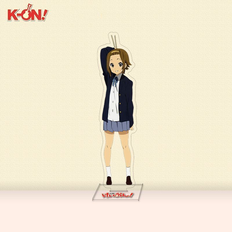 K-ON! Bộ Đế Acrylic Anime – Yui, Mio, Ritsu, Azusa, Tsumugi Nhân Vật, Trang Trí Bàn Làm Việc 9cm & Quà Tặng