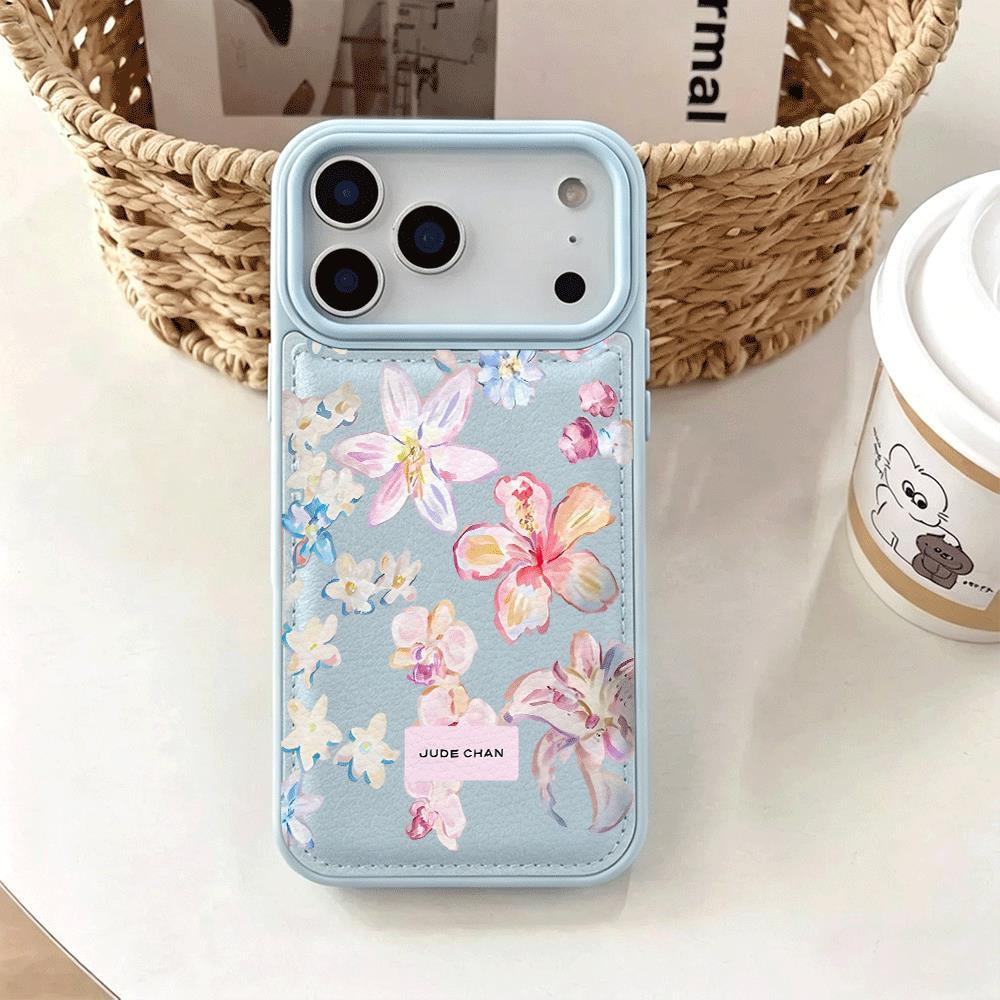 Ốp lưng iPhone họa tiết hoa xinh cho iPhone 17/16 Pro Max/15/14/13/12