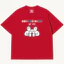 （24H SHIP）Áo thun phong cách đường phố - Tay ngắn dáng rộng - In đơn giản - 100% Cotton - Mềm, Cotton - D440