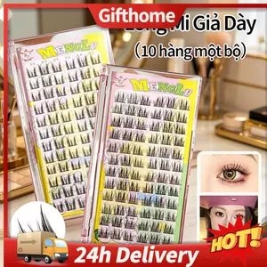 🚚【giao Hàng 24h】Lông mi giả mắt mèo tự nhiên thời trang Mắt dày và to Thích hợp cho nhiều kiểu trang điểm khác nhau