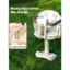 iiko Ghế Trẻ Em Xe Máy Điện/Xe Đạp Điện Ghế An Toàn Nâng Hạ Chiều Cao Cho Bé 1-8T Có Giảm Xóc
