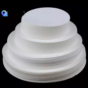 100 Cái Giấy lọc phòng thí nghiệm Giấy lọc định tính tròn Tốc độ trung bình Đẹp