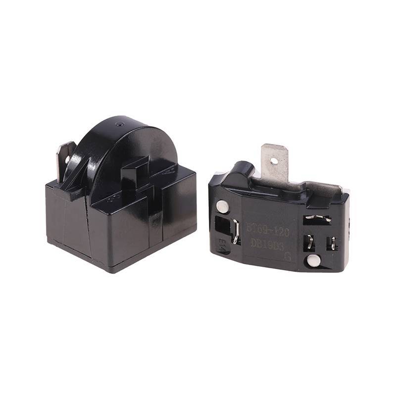 < WHPHous-t > 2 CÁI QP2-4.7 Rơle khởi động PTC 1 chân Rơle khởi động tủ lạnh và 6750C-0005P Bảo vệ quá tải tủ lạnh Đẹp