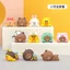LINE FRIENDS Gấu Nâu Hoạt Hình Dễ Thương Tik Tok Đồ Trang Trí Trung Tâm Điều Khiển Xe Trang Trí Nội Thất Ô Tô Phụ Kiện 26.3.26