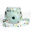 Luckyew Cho Fujifilm Instax Mini 12 Vỏ Máy Ảnh Trong Suốt Bảo Vệ Mang Theo Túi Có Dây Đeo Vai Túi Bảo Quản TQ