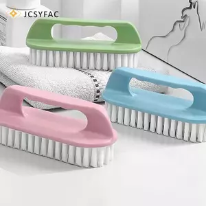 JCSYFAC Bàn Chải Tẩy Tế Bào Cứng Quần Áo Giặt Giày Chà Bàn Chải Di Động Nhựa Bàn Chải Vệ Sinh Tay Nhà Bếp Phòng Tắm Mới