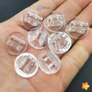 10 Miếng 20 Mm Thẻ Nhựa Đứng Độc Đáo Trong Suốt Đạo Cụ Cố Định Cho Bảng Giấy Trò Chơi Thẻ Mới