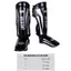 1 Cặp Kiboxing Boxing Shin Guard Pads Muay Thái Võ Thuật Sanda Wushu Bảo Vệ Chân Taekwondo MMA Chiến Đấu Bảo Vệ Mắt Cá Chân Mới