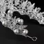 2019 Thời Trang Mới Cưới Pha Lê Ngọc Trai Vương Miện Kim Cương Giả Tiara Cô Dâu Băng Đô Quấn Tóc Mới