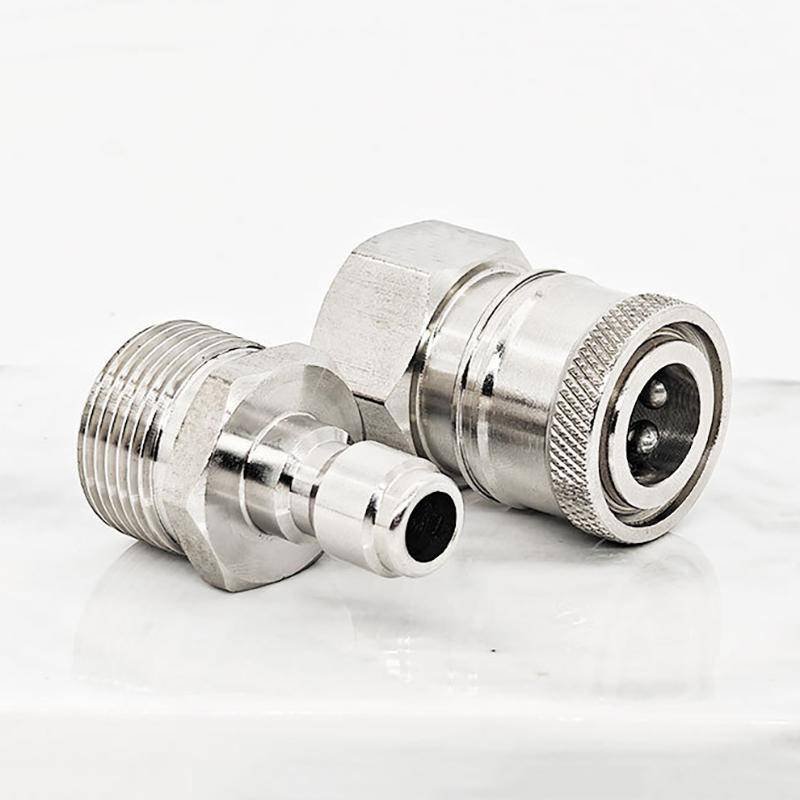 {AKIN} Bộ chuyển đổi bằng thép không gỉ M22 Qui Connect Phù hợp với nhiều mẫu máy giặt áp lực dễ dàng {a}