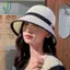 Mũ che nắng mùa hè Mũ ngư dân dành cho nữ Bé gái Mũ rơm đi biển Mũ dệt tay Mũ chống nắng thoáng khí đa năng