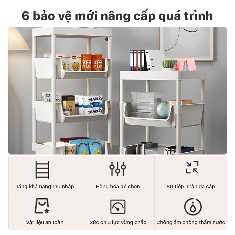 Kệ 5 Tầng Đa Dụng – Đựng Sách, Đồ Chơi, Mỹ Phẩm Ngăn Nắp
