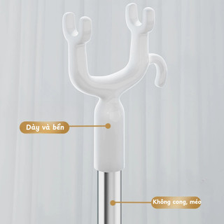 Cây Lấy Quần Áo Trên Cao Thông Minh MAISON, Gậy Phơi Đồ Kéo Dài Chất Liệu Thép Không Gỉ Dài 1.2M