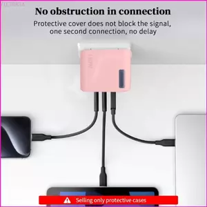 Ốp Silicon Độ Bền VIC Cho Bộ Chuyển Đổi Sạc 160W Vỏ Bảo Vệ 360 Độ