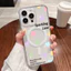 Ốp lưng iPhone họa tiết trái tim đầy màu sắc hỗ trợ sạc không dây từ tính - iP 11/12/13/14/15/16/17/Plus/Air/Pro/Max