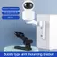 NS Treo Tường Không Đục Lỗ Braet Camera ABS Nhựa Hỗ Trợ Và Đế Cho Máy Ảnh Đám Mây Phụ Kiện Giám Sát An Ninh NS
