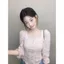 Áo sơ mi dài tay cổ vuông cổ điển kiểu Pháp dành cho nữ mùa thu 2026 Phong cách mới Áo ngắn siêu đẹp độc đáo