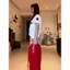 Mỹ Retro In Hình Ngôi Sao Đeo Ngang Tay Ngắn Cotton Nguyên Chất Dopamine Lười Phong Cách Trắng Top 5.19