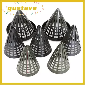 GUSTAVA 1 Cái Giỏ Eel, Nắp Nhựa Lồng Câu Cá, Ngoài Trời 11.5 / 13.5 / 15.5cm Dụng Cụ Câu Cá Bẫy Câu Cá