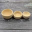 GETVOW Bát gỗ nhỏ, Bát gỗ không sơn thủ công Mini, Bát gỗ chưa hoàn thiện vẽ tay DIY Trang trí nhà cửa