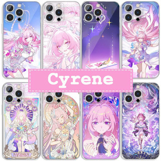 Ốp Điện Thoại Honkai Star Rail Cyrene Cho Redmi Note 14 13 12 Pro Plus 4G 5G Note 12 4G Ốp Lưng Mềm Trong Suốt Hoạt Hình Trò Chơi Trong Suốt Chống Sốc TPU Xu Hướng Thương Hiệu Silicon Thời Trang