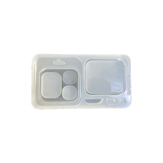 Flgo Ba Khoang Silicon Dụng Cụ Trang Sức Khuôn Cho Các Dự Án Thủ Công Trang Trí Hộp Nhỏ Sáng Tạo