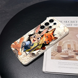Ốp lưng Judy Nick Couples Zootopia 2 cho Samsung Galaxy S26 S25 S24 S23 S22 S21 S20 FE ULTRA PLUS A72 A73 A54 A56 A32 A33 A34 A12 A13 A14 A15 A16 A17 A07 A05 A04E A04 Cover NYK