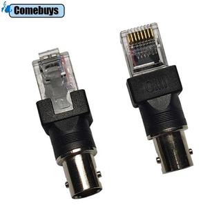 Com * Bộ chuyển đổi khớp nối đồng trục nam BNC sang RJ45 cho các ứng dụng kiểm tra đường dây linh hoạt