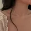 Vòng cổ đính cườm ngọc trai thanh lịch, phù hợp dự tiệc và làm quà tặng