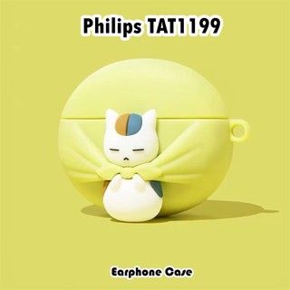[imamura] Dành Cho Philips TAT1199 Vỏ Silicon Mềm Chống Rơi Hoạt Hình Vỏ Tai Nghe NO.3