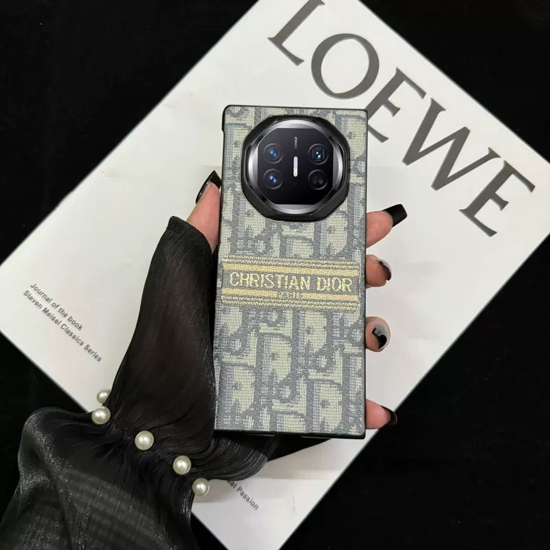 Ốp Lưng Cho Huawei MATE X3 X5 X6 X7 Retro Độc Đáo Thêu Thủ Công Gấp Mặt Sau Vỏ Điện Thoại Cho Huawei MATE X7 Vỏ Điện Thoại Di Động