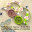 ESSENCEH Star Heart Chain Watch, Mặt dây chuyền Đồng hồ đeo tay Dopamine, Đồng hồ thạch anh đính cườm có thể điều chỉnh dành cho nữ