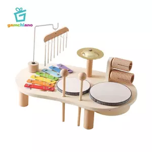 Trẻ Em Trống Bộ Sáng Tạo Tay Phối Hợp Mắt Nhạc Cụ Đồ Chơi Cho Trẻ Em 3 4 5 6 Tuổi Trẻ Em Bé Trai Bé Gái Ngày Lễ Quà Tặng