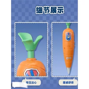 Chính Hãng MINISO MINISO Crazy Zoo Hàng Hóa Judy Cà Rốt Ghi Âm Bút Bi Quà Tặng ZEK6