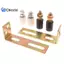 1 Bộ Bánh Xe Hướng Dẫn Cửa Tra Con Lăn Hướng Dẫn Cửa Trượt Con Lăn Với L-Pillar Braet Con Lăn Nylon Đôi Có Thể Điều Chỉnh Đẹp