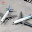 MJnmc 1 / 2 Chiếc Quán Tính Máy Bay Máy Bay Đồ Chơi Trẻ Em Mô Phỏng Hợp Kim Kéo Ba Máy Bay Đồ Chơi Mô Hình Bé Trai Quà Tặng Máy Tính Để Bàn Trang Trí Mới