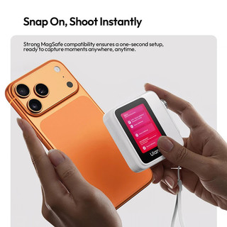 Ulanzı VM02 Màn hình Selfie Phản chiếu từ tính cho iPhone 17 16 PRO Điện thoại thông minh Android Vlog với điều khiển từ xa không dây