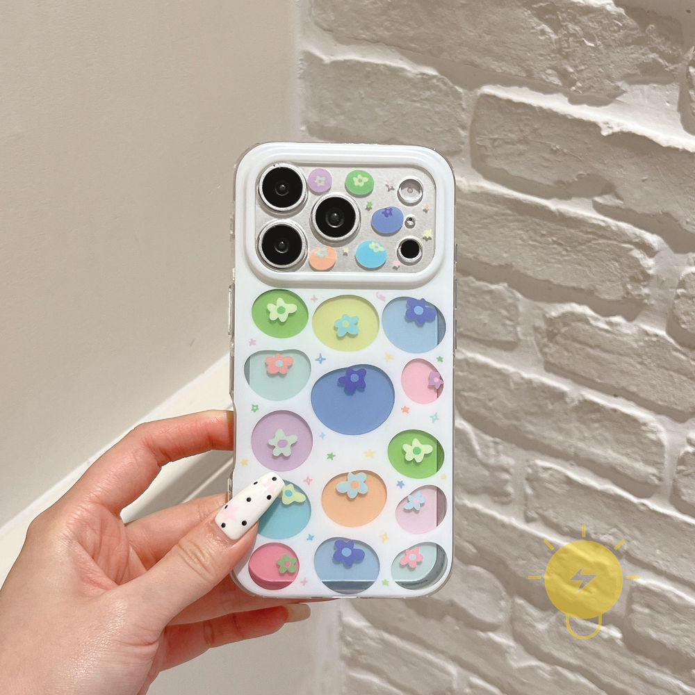 Phone Case For iPhone 17 Pro Max 16 15 TPU Aesthetic Korean Cute