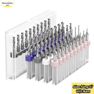 [Vận chuyển nhanh] Mũi khoan CNC Mini HAVENLYCO đa chức năng PCB xoắn cacbua cho máy khắc CNC