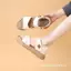 Túi Giày Sandal Gót Nữ 2026 Thường Ngày Phù Hợp Với Ngoài Mặc Phẳng Nhỏ Phong Cách Hương Thơm Với Váy Dép Hai Cánh
