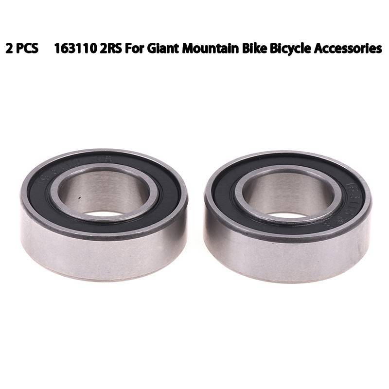 2 Vòng bi đáy trung tâm 163110 2RS cho xe đạp leo núi Giant, phụ kiện xe đạp