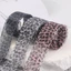Mới 1 Da Báo In Rộng Phẳng Dây Giày 2.5cm Satin Ruy Băng Giày Dây Thời Trang Giày Sneaker Boot Thay Thế Ren Nhiều Màu Sắc