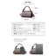 Túi xách nữ 66789 / Túi nhỏ có ảnh hưởng phong cách mới 22cm / Sáp dầu Da mềm / Túi xách / Túi đeo vai / Túi đeo chéo / Túi xách nữ đi lại thông thường