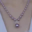 Ngọc Trai Tím Zircon Sang Trọng Pha Lê Mặt Hàng Ánh Sáng Sang Trọng Đơn Giản Tính Khí Xương Đòn Thời Trang Pháp Tất Cả Trận Đấu Áo Len