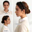 Mới 1PC Thanh Lịch Màu Đen Phong Cách Tòa Án Băng Đô Vintage Kim Cương Giả Tóc Nữ