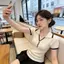 Áo thun ngắn tay dệt kim màu tương phản kiểu Pháp dành cho nữ Mùa hè Phong cách mới Slim-Fit Slimmer Look Áo sơ mi nhỏ hàng đầu độc đáo