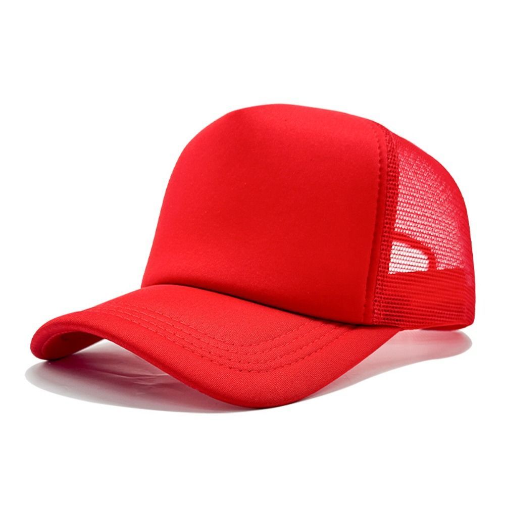 Mũ Snapback TRACELIOIAN, Mũ bóng chày lưới thoáng khí, Mũ quảng cáo màu trơn có thể điều chỉnh thông thường